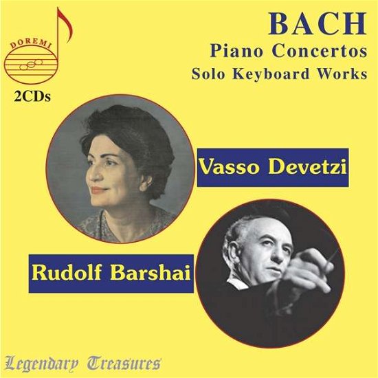 Piano Concertos / Solo Keyboard Works 1 - Bach,j.s. / Devetzi / Moscow Chamber Orch - Muziek - DOREMI - 0061297806348 - 2 november 2018