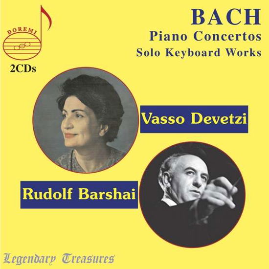 Bach,j.s. / Devetzi / Moscow Chamber Orch · Piano Concertos / Solo Keyboard Works 1 (CD) (2018)