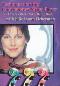 Cover for Instruction · Julie Lyonn -Contemporary String Player Techniques (DVD) (1990)