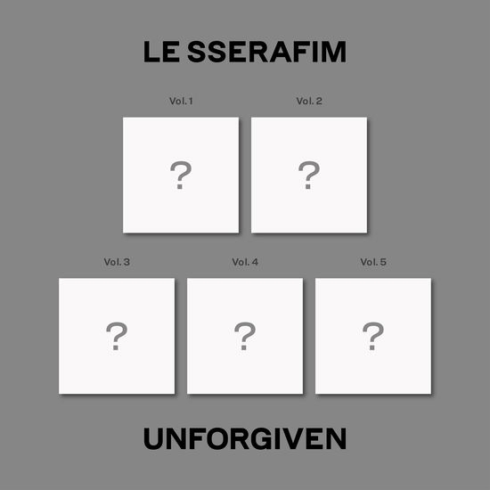 `unforgiven¿ - Le Sserafim - Musiikki - BIGHIT / HYBE - 0196922266348 - perjantai 5. toukokuuta 2023