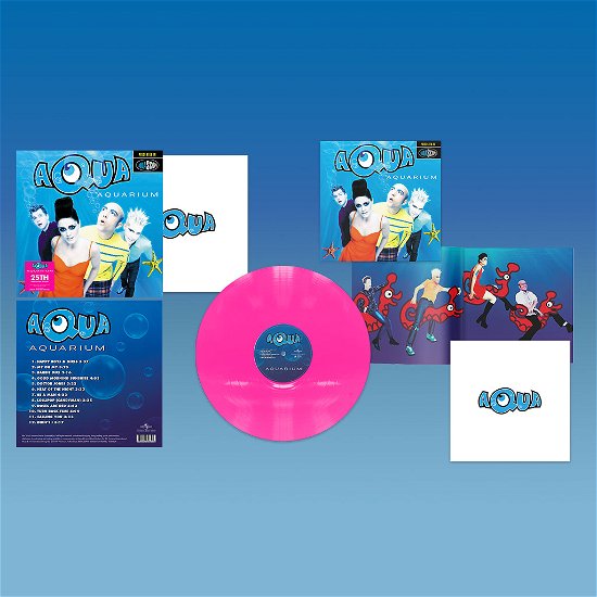 Cover for Aqua · Aquarium (Pink Vinyl) (LP) [2022 Reissue edition] (2022)