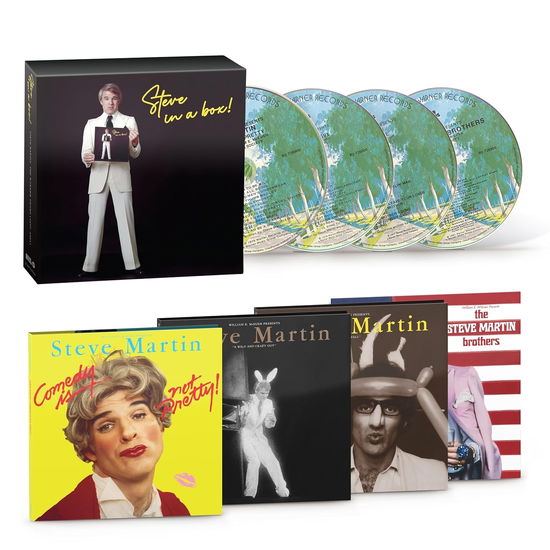 Cover for Steve Martin · Steve In A Box (CD) [Box set] (2024)