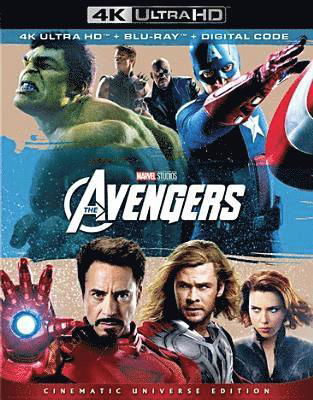 Cover for Marvel's the Avengers (4K UHD Blu-ray) (2018)