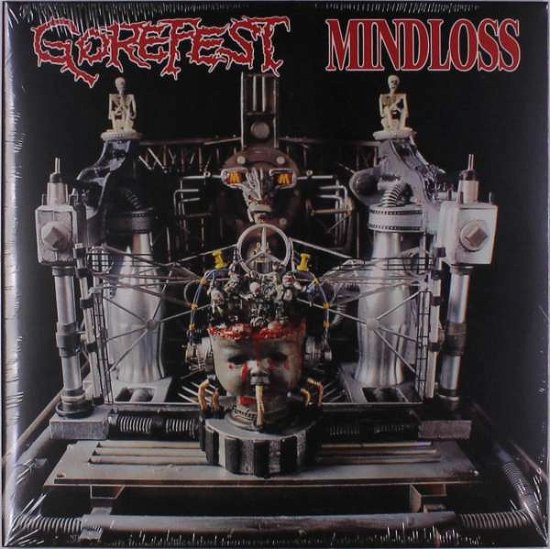 Cover for Gorefest · Mindloss (Clear with Red / Black Splatter) (LP) [Limited edition] (2019)