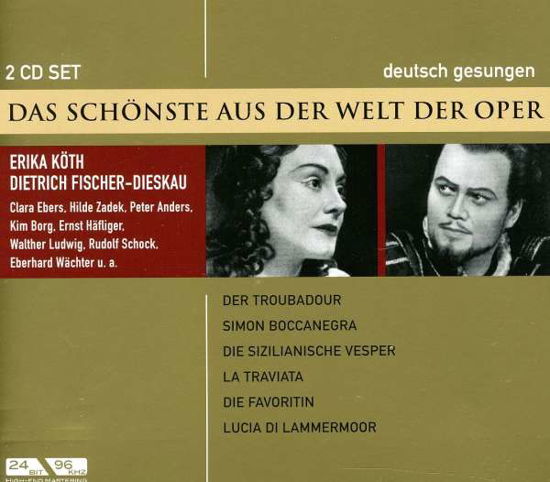 Cover for Köth / Fischer-Dieskau/+ · Der Troubadour, Simon Bocanegra and More (CD) (2011)