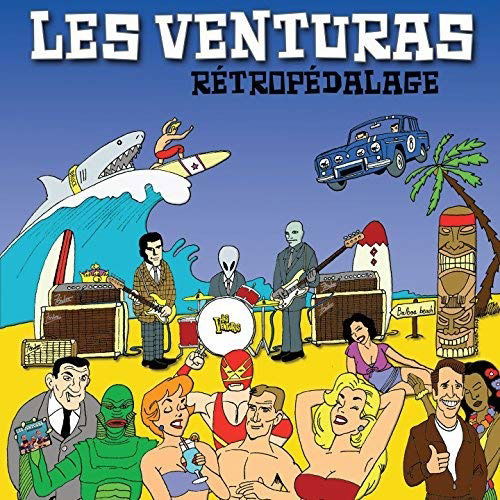 Cover for Venturas · Retropedalage (LP) (2018)