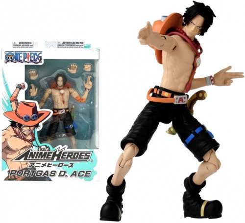 ONE PIECE - Portgas D.Ace - Figure Anime Heroes 17 - Figurine - Merchandise - Bandai - 3296580369348 - 