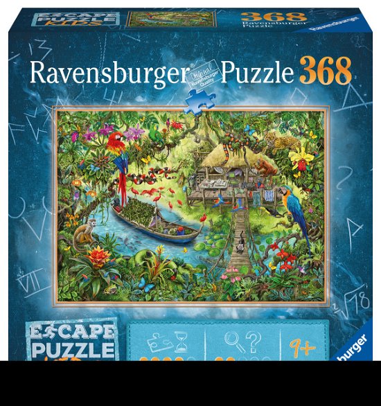Cover for Escape Puzzel Kids · Jungle (368 Stukjes) (Jigsaw Puzzle) (2022)