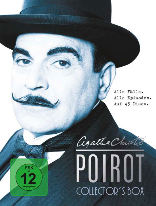 Cover for Suchet,David / Fraser,Hugh / Jackson,Philip · Poirot - Collector's Box,DVD.7776834POY (Book) (2018)