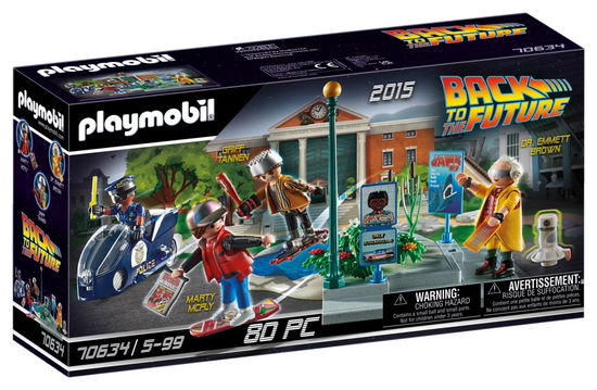 Cover for Playmobil · Back To The Future Deel II Hoverboard Achtervolging (70634) (Toys)