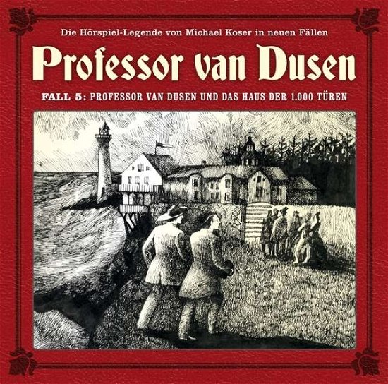 Cover for Vollbrecht, Bernd / Tegeler, Nicolai · Professor Van Dusen Und Das Haus Der 1.000 Türen (Neue (CD) (2016)