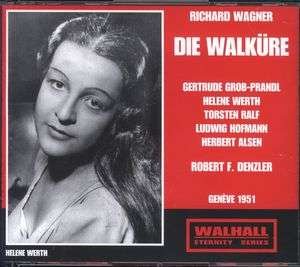 Cover for R. Wagner · Die Walkure -1951- (CD) (2009)