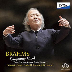 Cover for Tadaaki Otaka Osaka Philha · Brahms: Symphony No.4. Tragic Overture &amp; Academic Festival Overture (CD) [Japan Import edition] (2020)