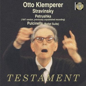 Cover for Otto Klemperer · Stravinsky Petrushka (1947 Version); Pulcinella - Ballet Suite (CD) [Japan Import edition] (2019)