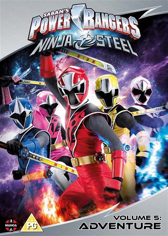 Power Rangers Ninja Steel: Vol.5 - Adventure - Movie - Filme - MANGA ENTERTAINMENT - 5022366588348 - 22. Juli 2019