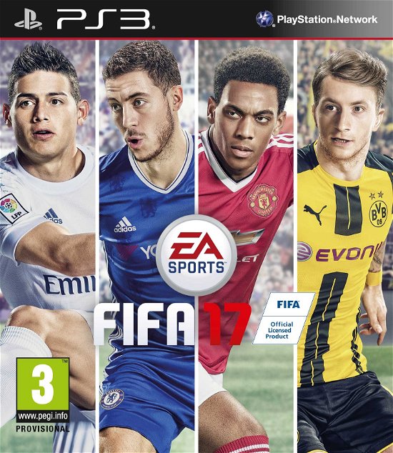 Cover for Ps3 · Fifa 17  Nodkfisv Ps3 (PC) (2016)