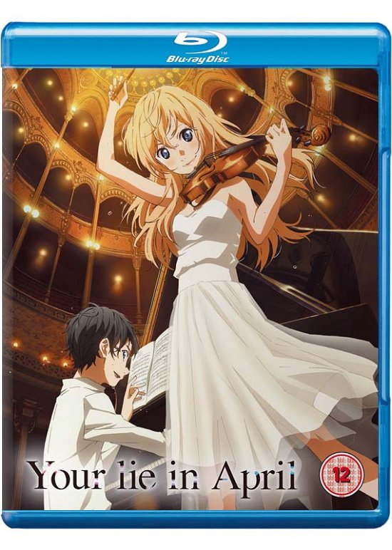 Cover for Your Lie in April Part 2  Standard BD · Your Lie in April - Part 2 (Blu-ray) (2020)