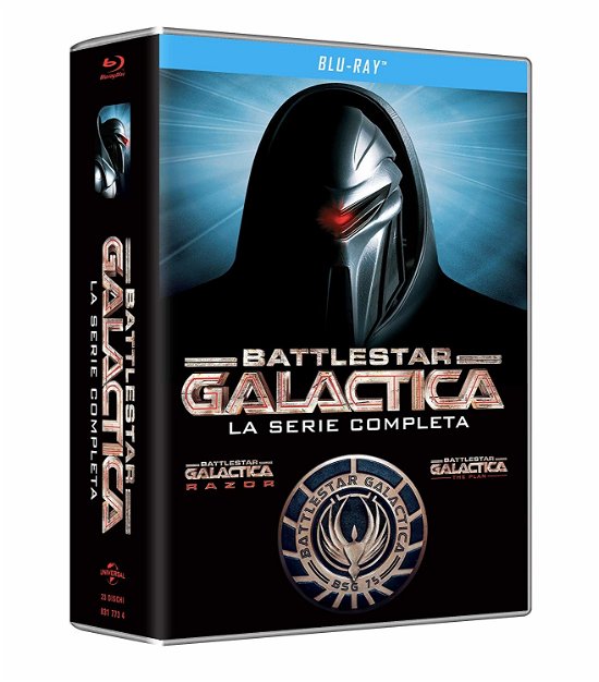 Cover for Cast · Battlestar Galactica Compl.series (box 25 Dv) (ed 2018) (Blu-ray)