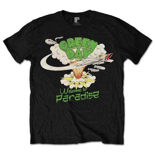Cover for Green Day · Green Day Unisex T-Shirt: Welcome to Paradise (T-shirt) [size S] [Black - Unisex edition]