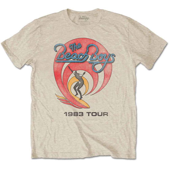 The Beach Boys Unisex T-Shirt: 1983 Tour - The Beach Boys - Fanituote -  - 5056170661348 - 
