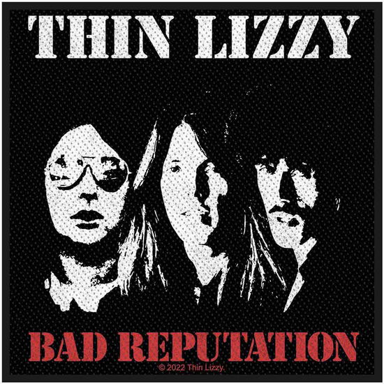 Thin Lizzy Woven Patch: Bad Reputation (Standard) - Thin Lizzy - Merchandise -  - 5056365717348 - 