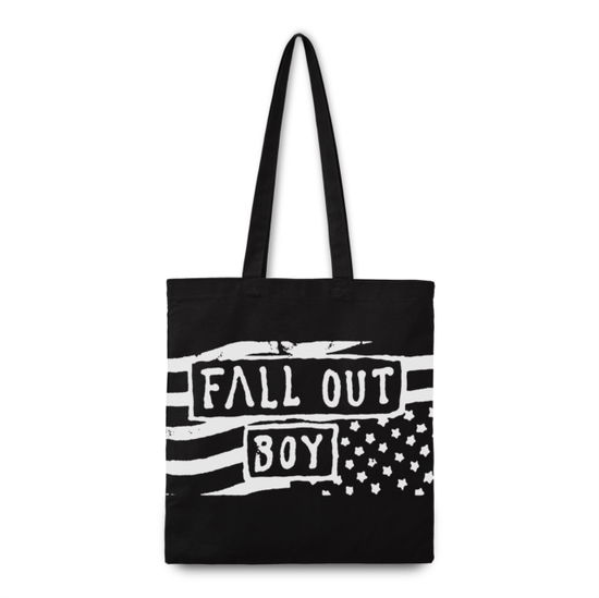 Fall Out Boy Flag Cotton Tote Bag - Fall out Boy - Merchandise - ROCK SAX - 5060937966348 - 5. November 2021