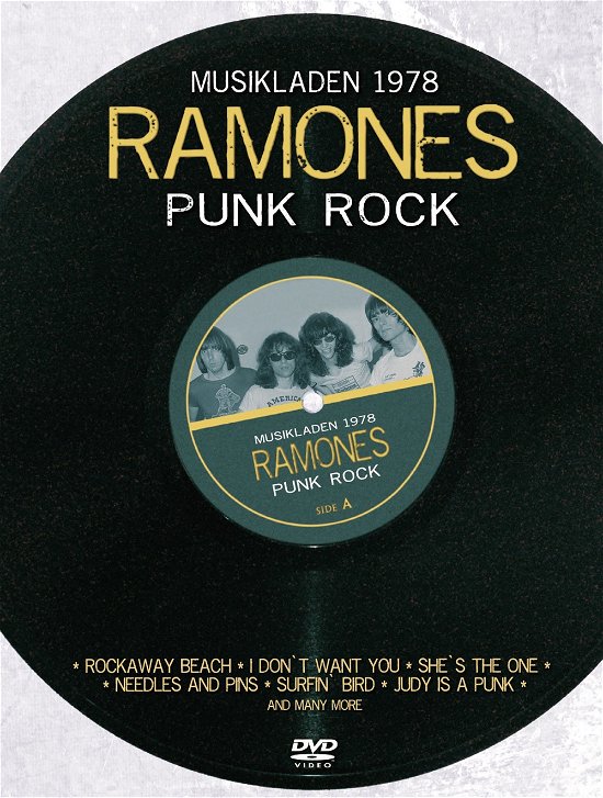 Cover for Ramones · Punk Rock - Live 1978 (DVD) (2013)