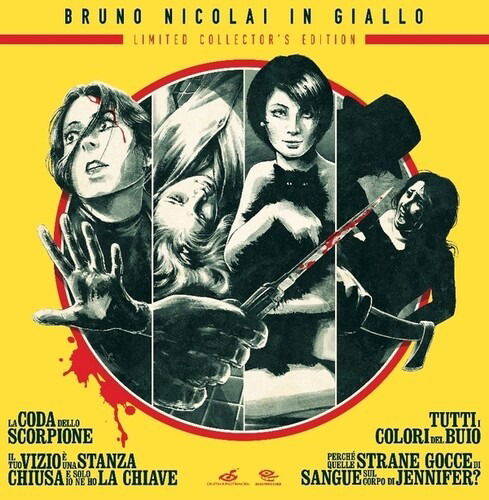 Cover for Bruno Nicolai · Bruno Nicolai In Giallo (LP) (2024)