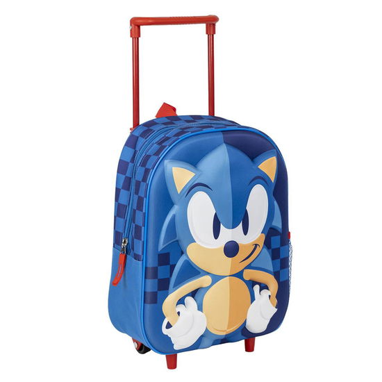 Cover for Cerda · Kids Backpack Trolley 3D Sonic (ACCESSORY) (2024)