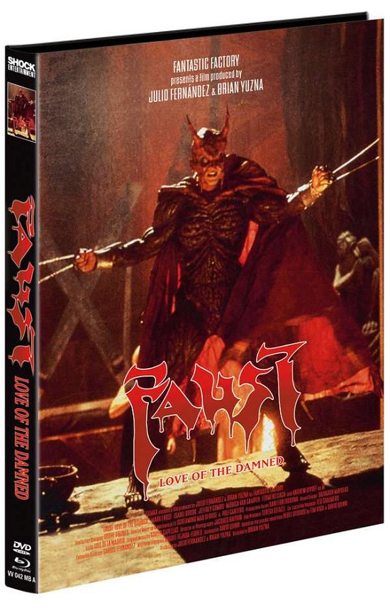 Cover for Br+dvd Faust · Love Of The Damned - 2-disc Mediabook (cover A) - Limitiert Auf 666 Stck                                                                         (2019-12-10) (MERCH)