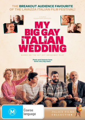 My Big Gay Italian Wedding - My Big Gay Italian Wedding - Films - PALACE FILMS - 9322225233348 - 8 oktober 2019