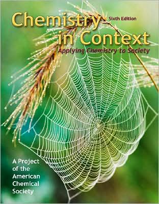 Chemistry in Context - American Chemical Society - Książki - McGraw-Hill Education - Europe - 9780077221348 - 11 stycznia 2008