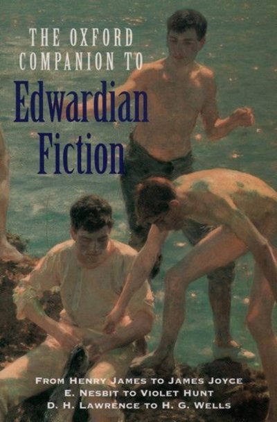 Cover for Kemp, Sandra (, Director of Research, Royal College of Art) · The Oxford Companion to Edwardian Fiction - Oxford Companions (Pocketbok) (2002)