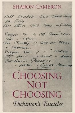 Cover for Sharon Cameron · Choosing Not Choosing (Pocketbok) [2nd edition] (1993)