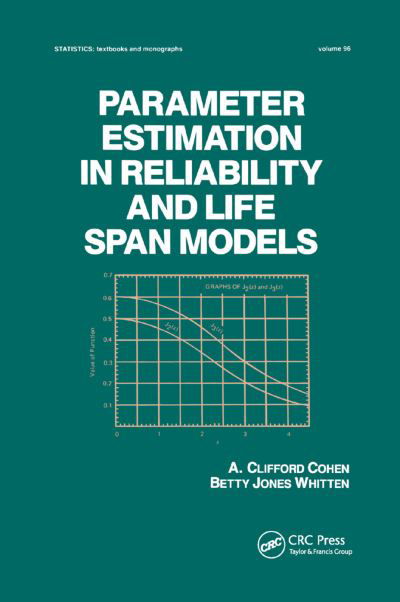 Cover for Cohen · Parameter Estimation in Reliability and Life Span Models - Statistics: A Series of Textbooks and Monographs (Paperback Bog) (2019)