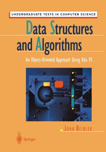 Cover for John Beidler · Data Structures and Algorithms: An Object-Oriented Approach Using Ada 95 - Undergraduate Texts in Computer Science (Hardcover Book) [1997 edition] (1996)