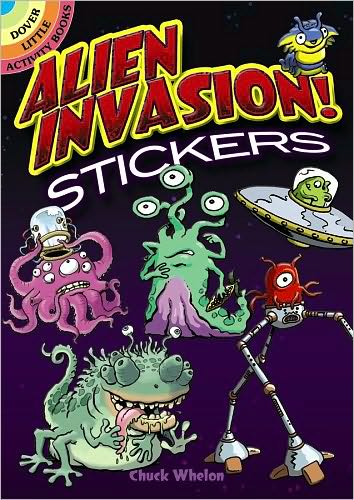 Cover for Chuck Whelon · Alien Invasion! Stickers - Little Activity Books (Paperback Book) (2010)