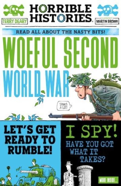 Cover for Terry Deary · Woeful Second World War - Horrible Histories (Paperback Book) (2021)