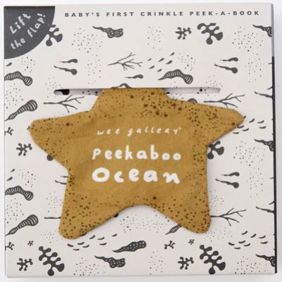 Peekaboo Ocean: Baby's First Crinkle Peek-A-Book - Lift the flap! - Wee Gallery Peekaboo Cloth Books - Surya Sajnani - Książki - Quarto Publishing PLC - 9780711275348 - 11 października 2022