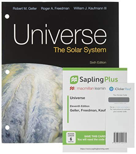 Cover for Roger Freedman · Loose-leaf Version for Universe : The Solar System 6e &amp; SaplingPlus for Freedman's Universe 11e  &amp; iClicker Reef Polling (Loose-leaf) (2019)