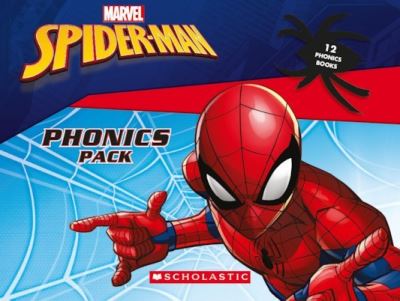 Cover for Scholastic · Spider-Man Phonics Box - Marvel Learning (Hardcover Book) (2018)