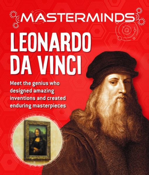 Cover for Izzi Howell · Masterminds: Leonardo DaVinci (Hardcover Book) (2021)