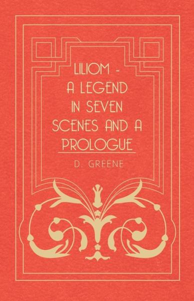 Cover for Franz Molnar · Liliom - a Legend in Seven Scenes and a Prologue (Paperback Book) (2009)