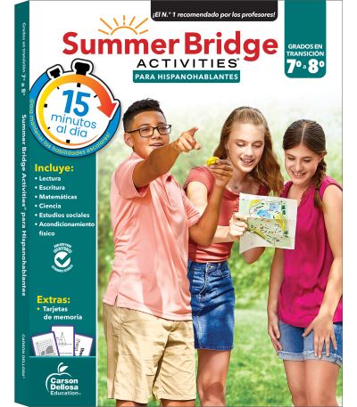 Cover for Summer Bridge Activities · Summer Bridge Activities Spanish 7-8 (Paperback Book) (2022)