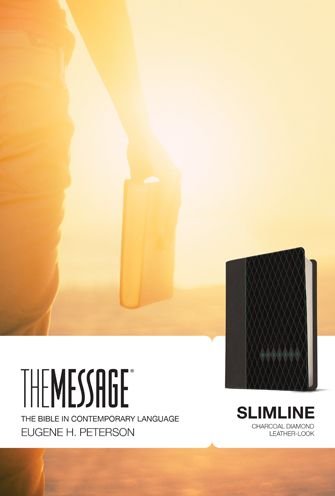 Cover for Eugene H. Peterson · Message Slimline Edition, The (Leather Book) [Charcoal Imitation] (2015)