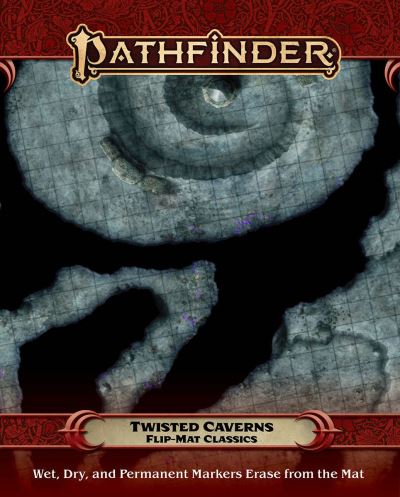 Pathfinder Flip-Mat Classics: Twisted Caverns - Jason Engle - Gra planszowa - Paizo Publishing, LLC - 9781640783348 - 22 czerwca 2021