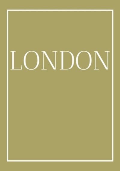 Cover for Contemporary Interior Design · London (Paperback Book) (2019)