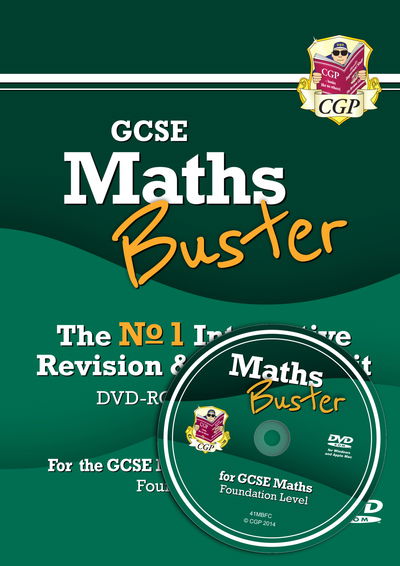 Cover for CGP Books · MathsBuster: GCSE Maths Interactive Revision (Grade 9-1 Course) Foundation - DVD-ROM (PC) (2015)