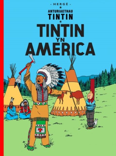 Cover for Herge · Tintin yn America - Tintin yn Gymraeg  |  Tintin yn Welsh (Pocketbok) (2022)