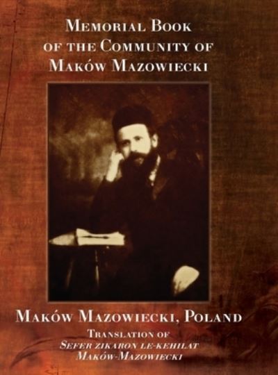 Cover for J. Brat · Memorial Book of the Community of Maków-Mazowiecki (Book) (2023)